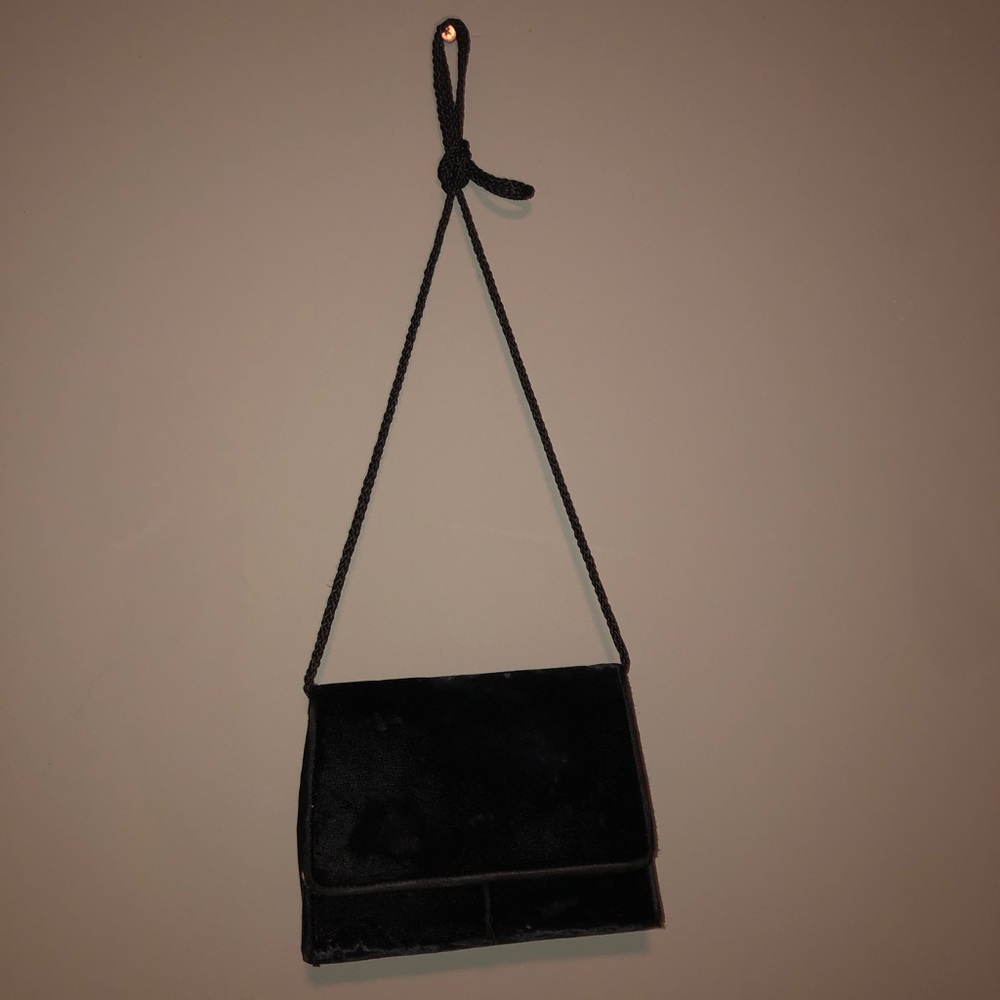 Cute vintage velvet purse - Picture 2 of 5